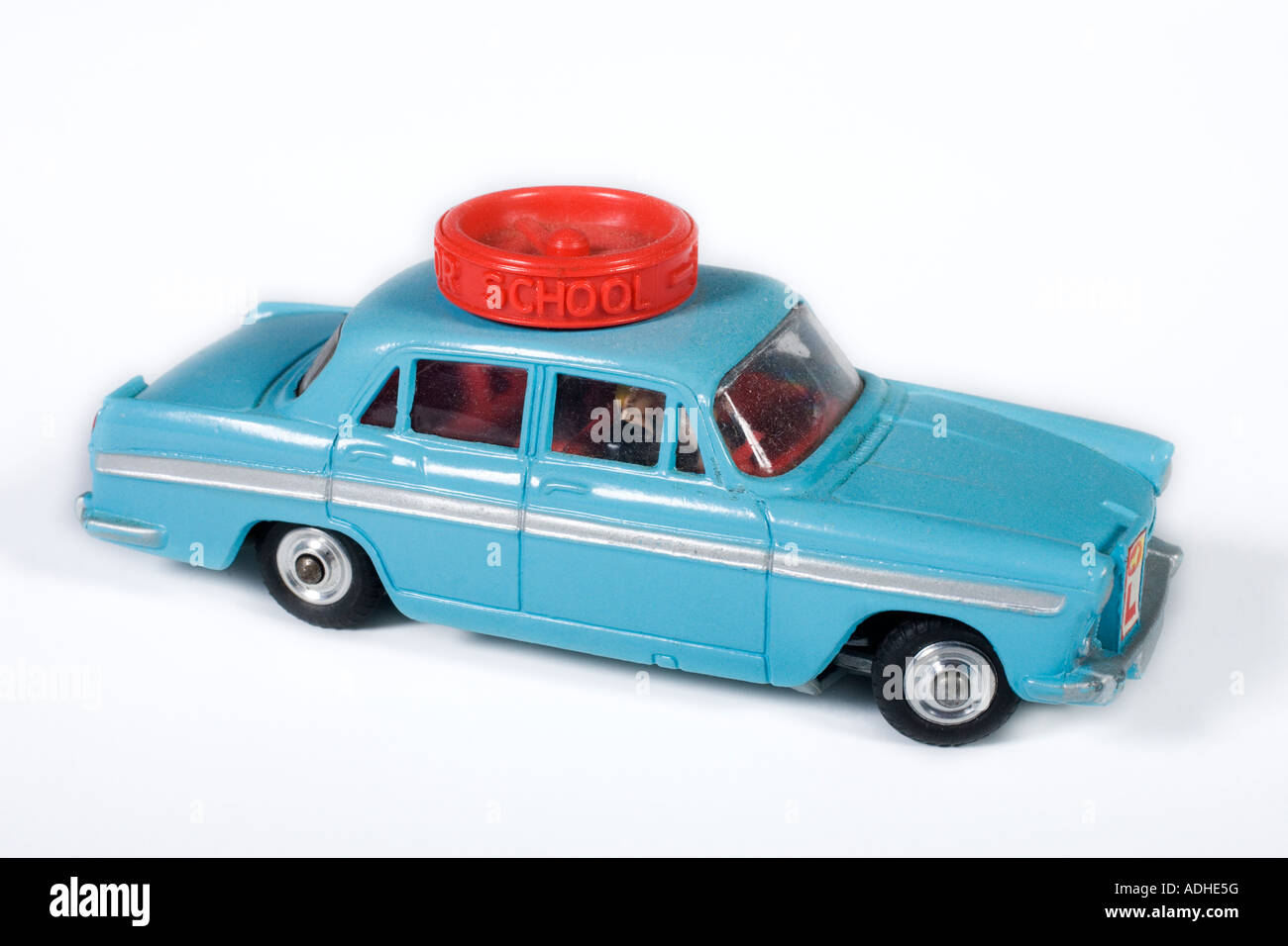 Scuola di Corgi motoristica di Austin Cambridge A60 berlina. Corgi modello pressofuso no.255. Rilasciato 1964 Foto Stock