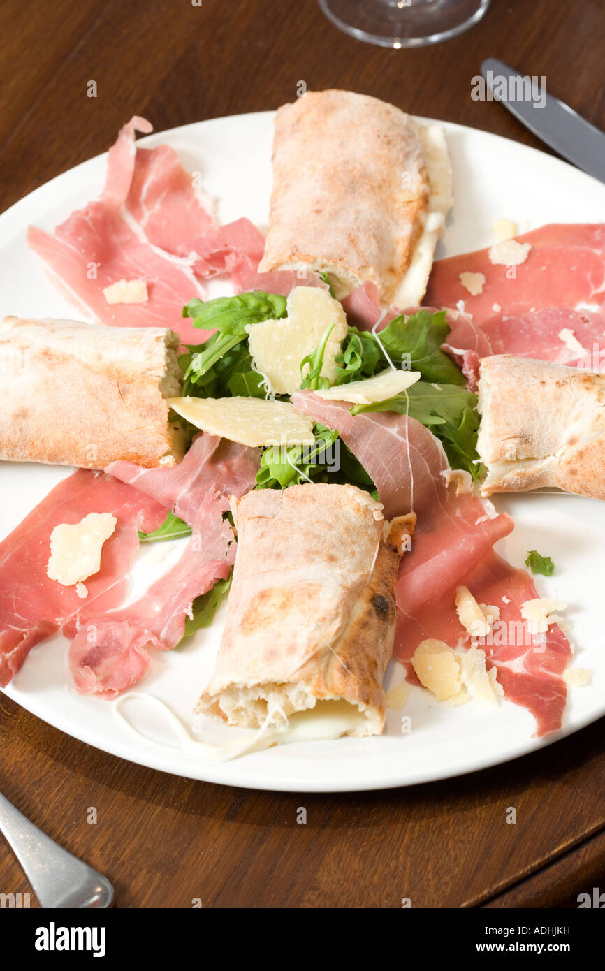 Pizza giusto ristorante London Inghilterra England Foto Stock