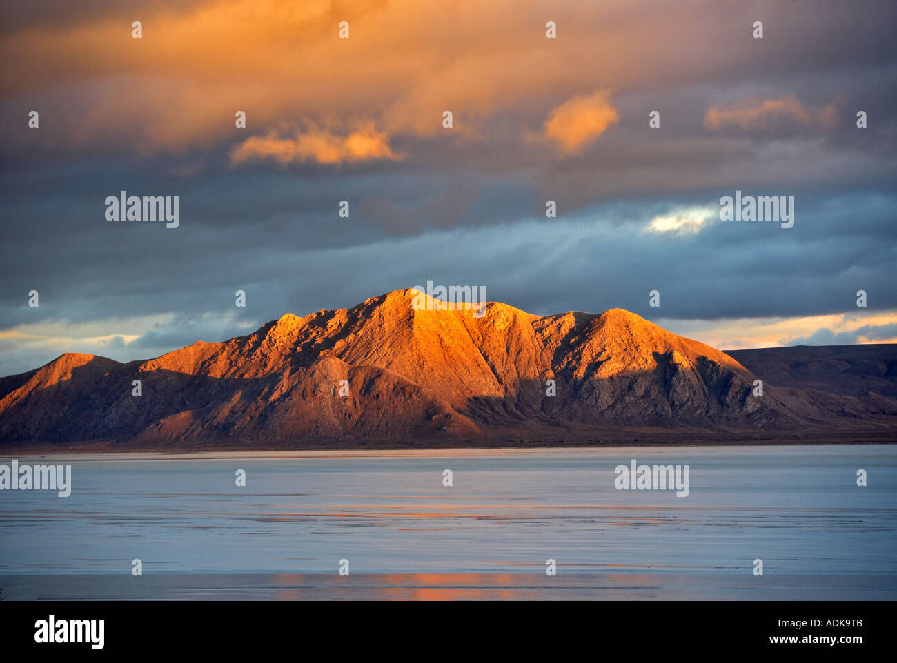Il Re Lear picco in South Jackson Mountrain deserto in Black Rock Desert National Conservation Area e deserto Nevada Foto Stock