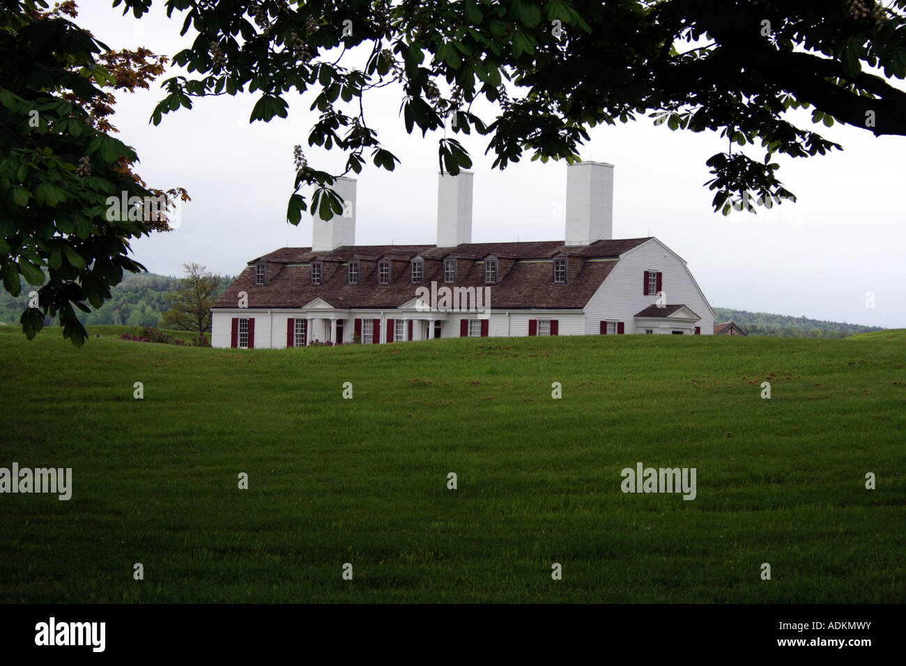 Ufficiale di quarti a Fort Anne, Annapolis Royal, Canada, Nova Scotia, Nord America. Foto di Willy Matheisl Foto Stock
