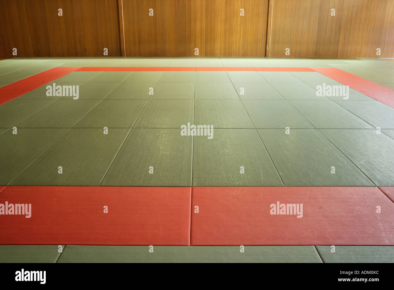 Dojo di Judo vuota Foto Stock
