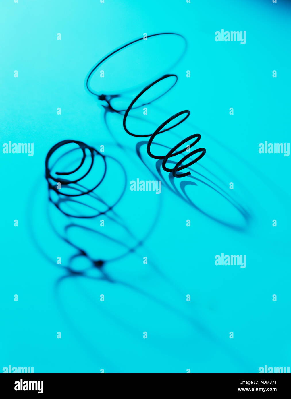 molle sull'azzurro Foto Stock