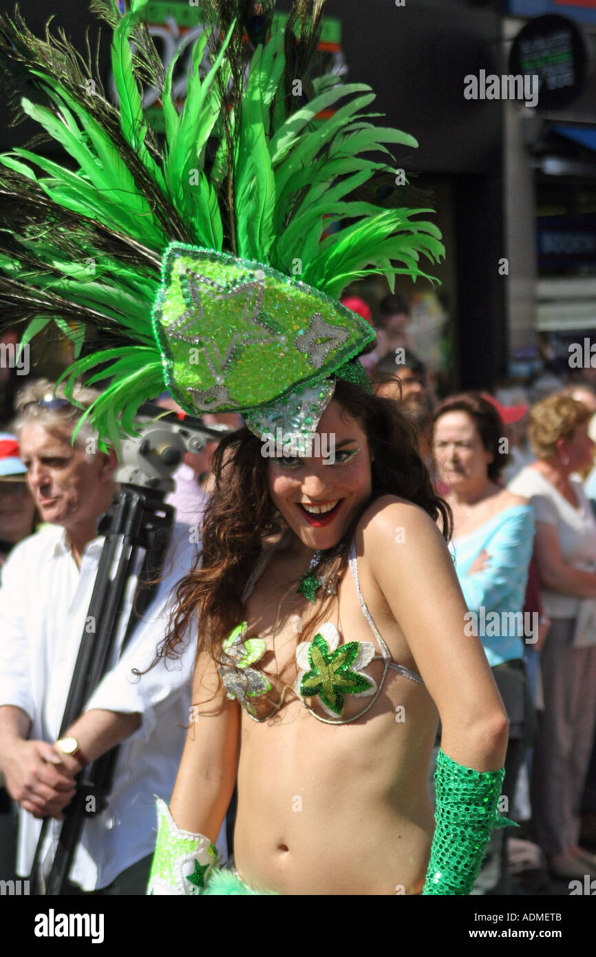 Performer West End Festival Glasgow Scotland Regno Unito Foto Stock