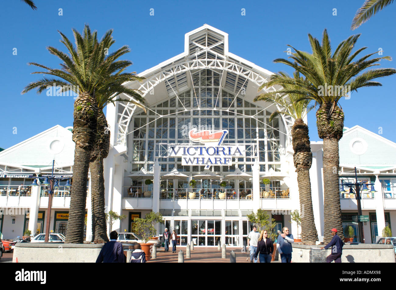 Victoria Wharf Città del Capo Sud Africa Harbour Front Foto Stock