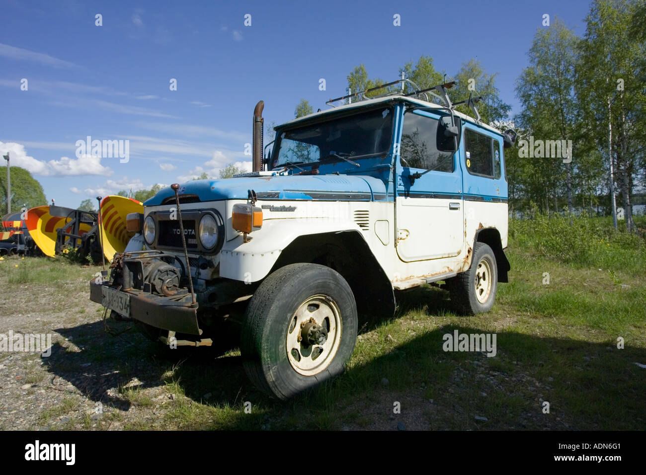 Toyota Land Cruiser FJ40 Foto Stock