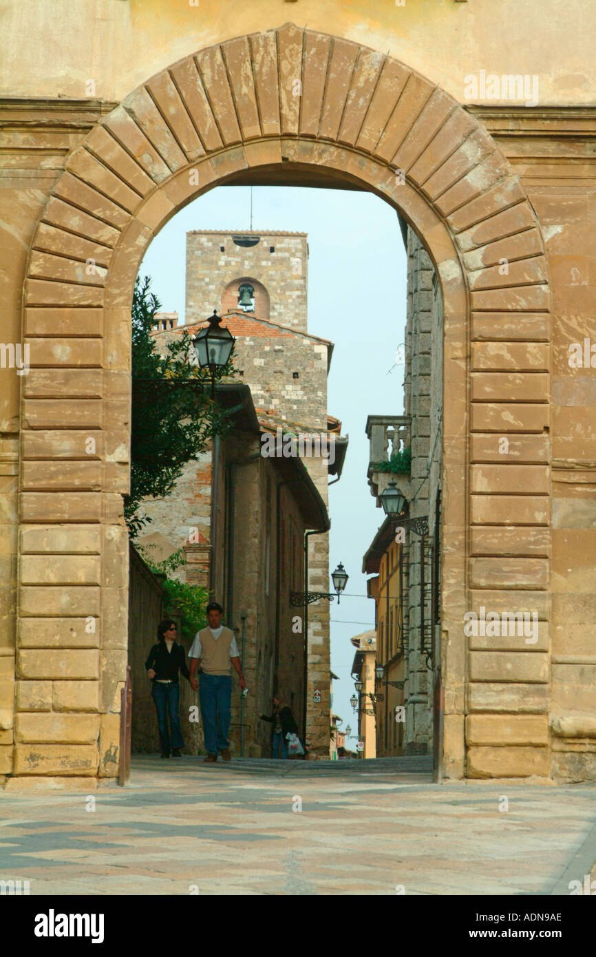 Il Palazzo Campana di Colle di Val d Elsa Toscana Italia Foto Stock