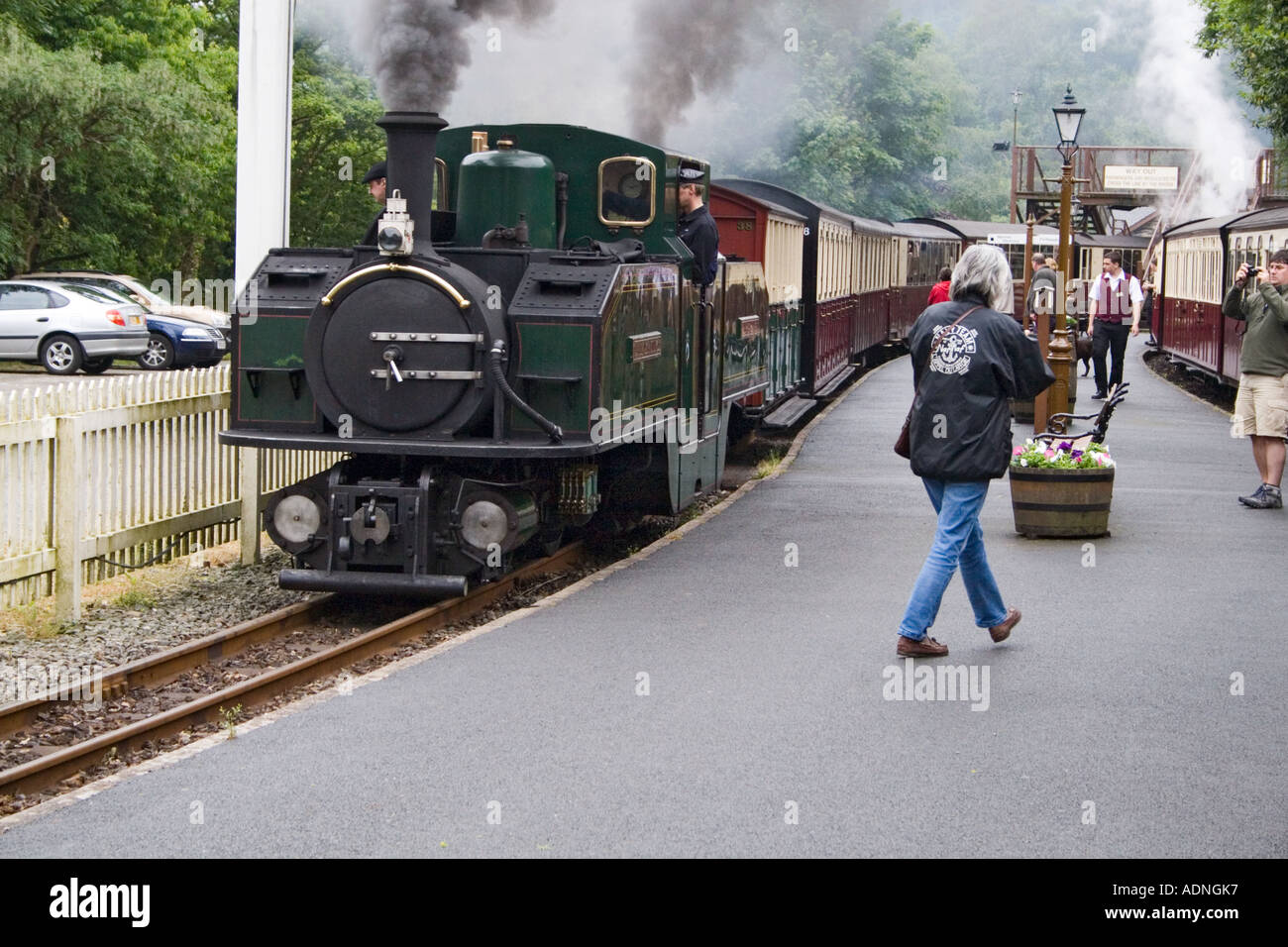 Conte di Merioneth motore a Tan y Bwlch vicino a Blaenau Ffestiniog Gwynedd in Galles Foto Stock