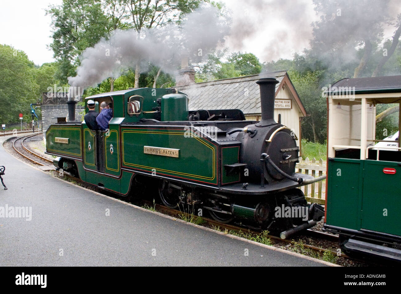 Conte di Merioneth motore a Tan y Bwlch vicino a Blaenau Ffestiniog Gwynedd in Galles Foto Stock