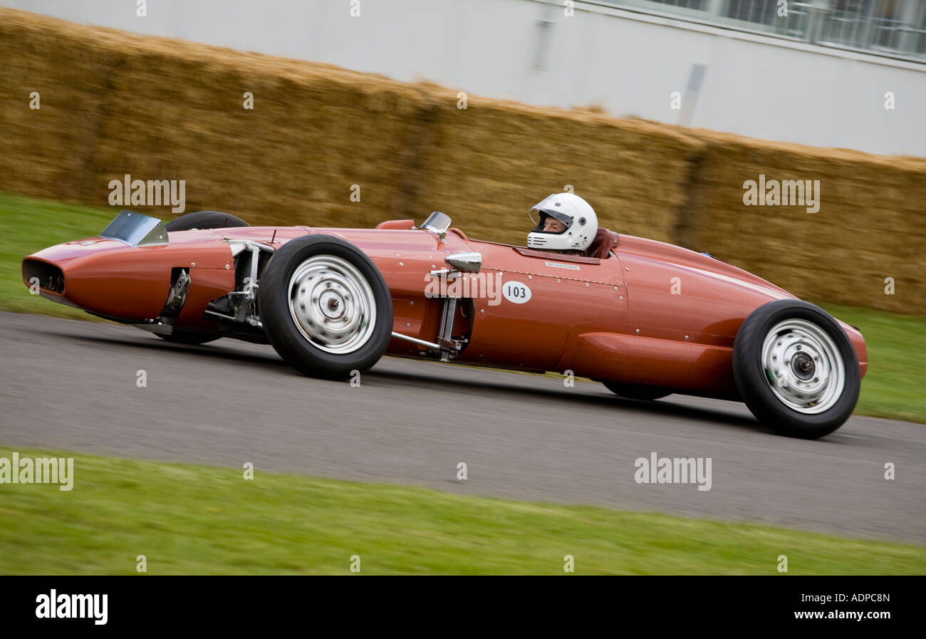 1960 Milliken MX1 Camber auto a Goodwood Festival of Speed, Sussex, Regno Unito. Driver, William Milliken. Foto Stock