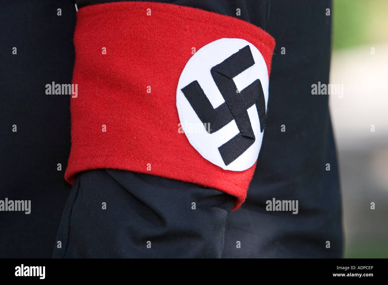 Armband nazista Foto Stock
