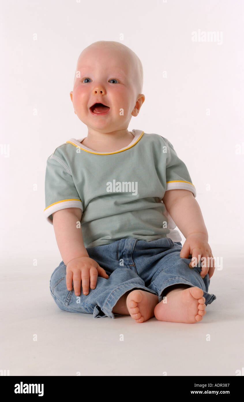 Bambino felice Foto Stock