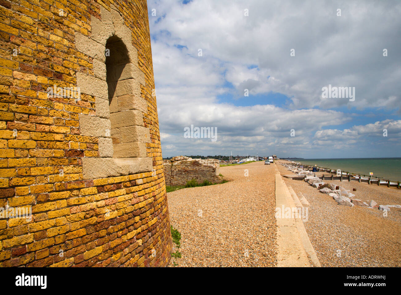 Martello Tower Aldeburgh Suffolk in Inghilterra Foto Stock