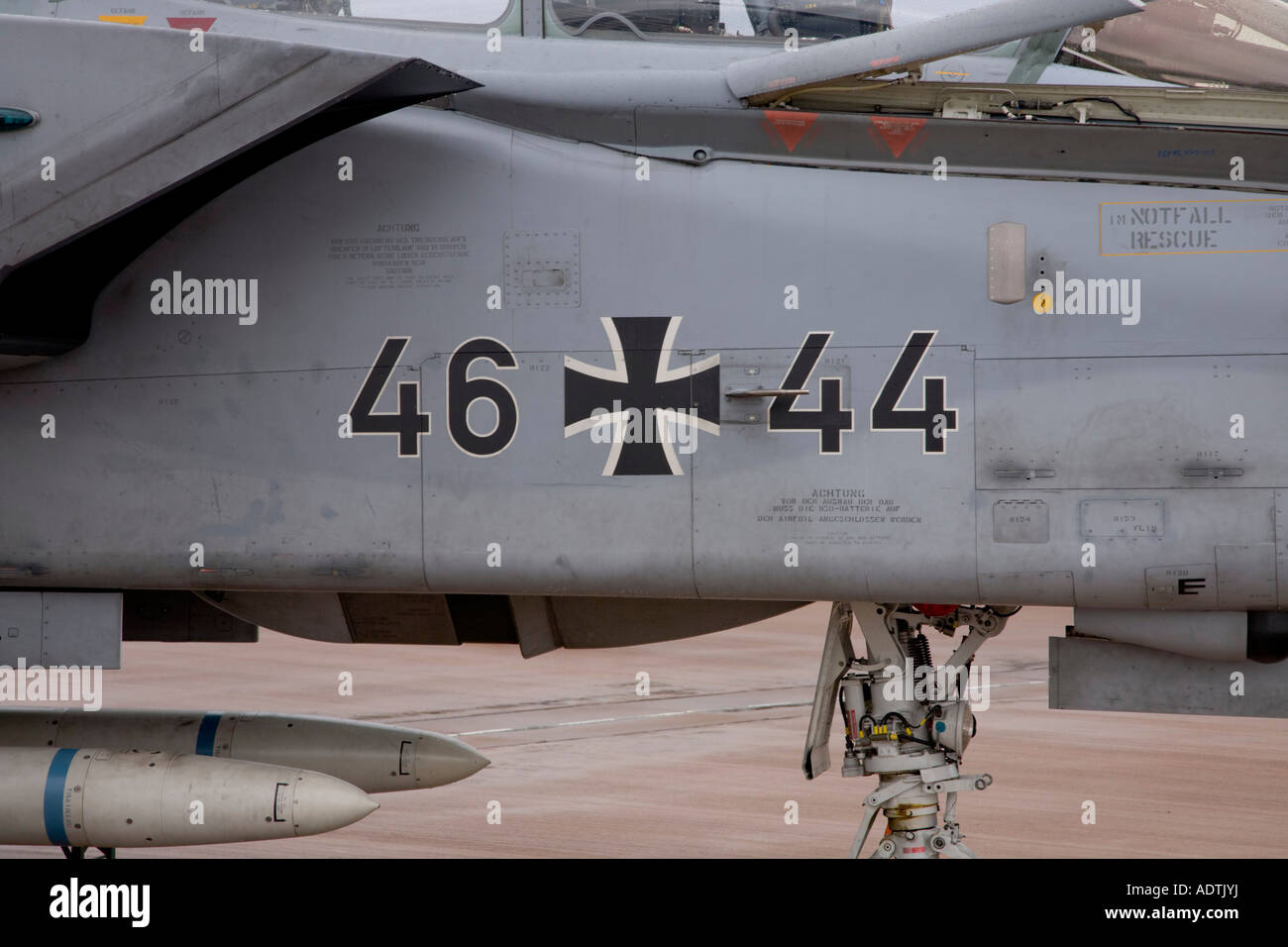 Germania Air Force Luftwaffe Panavia Tornado ECR Foto Stock