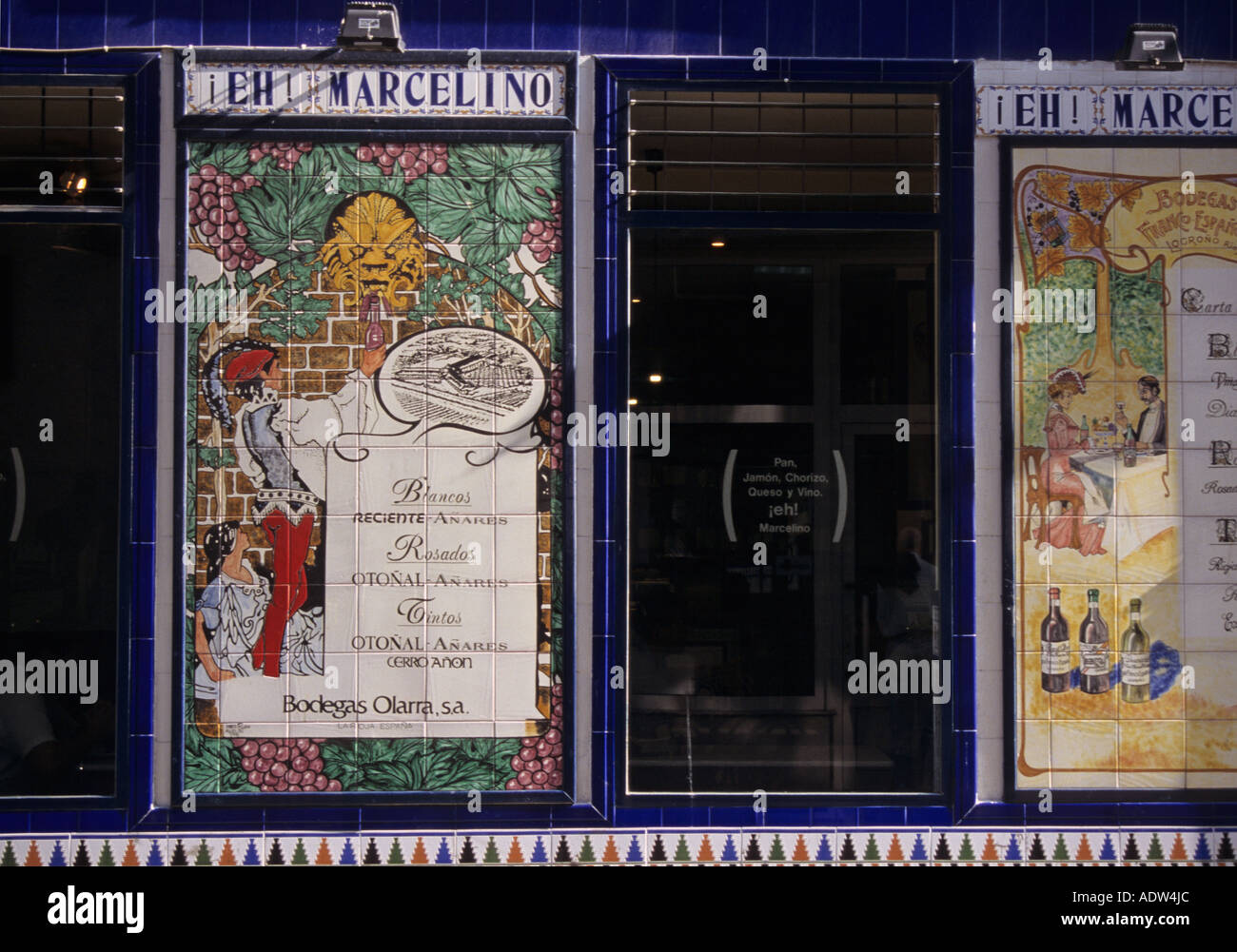 Eh Marcelino ristorante a Santander Cantabria Spagna Foto Stock