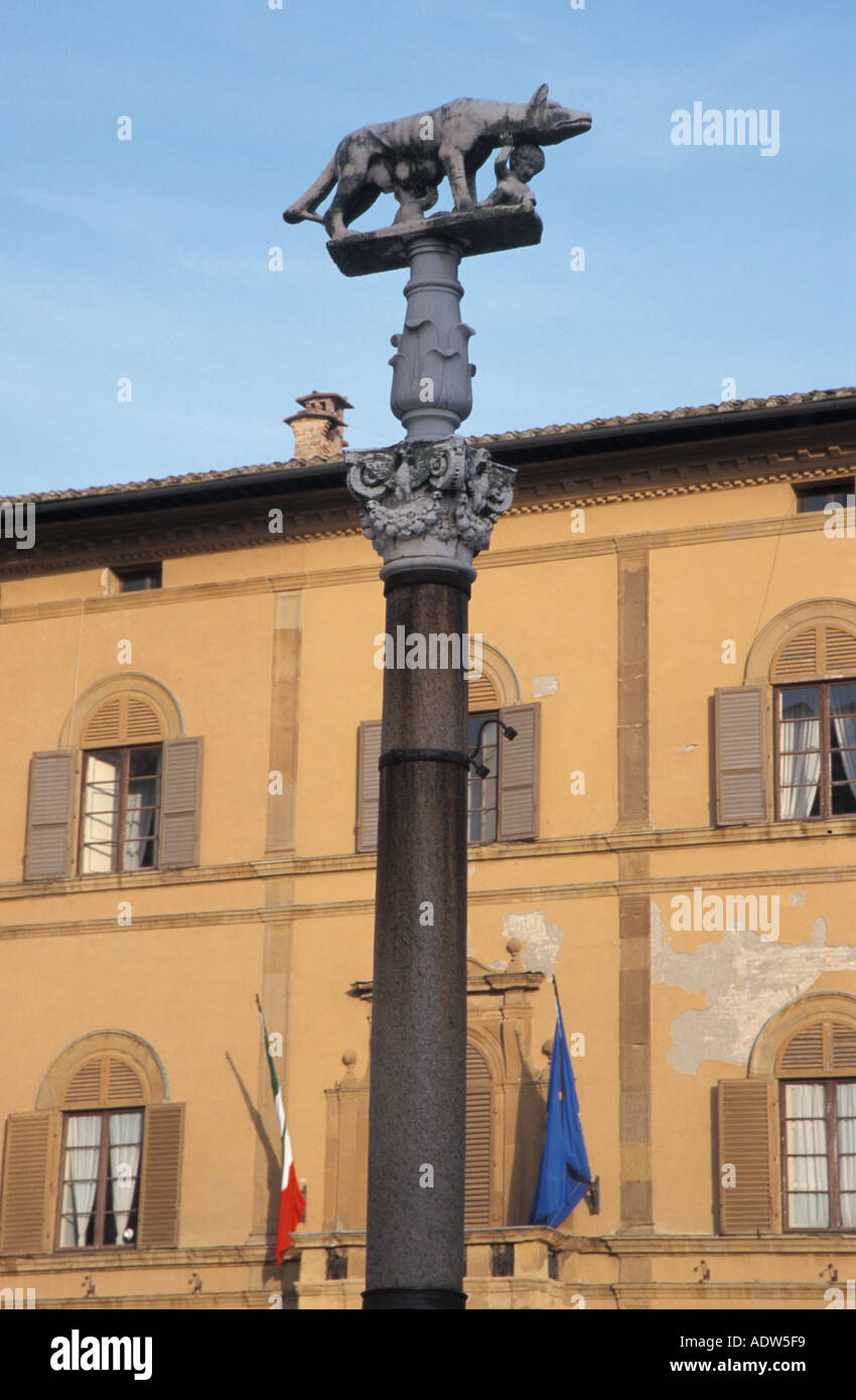 Siena, vista sulla città Foto Stock