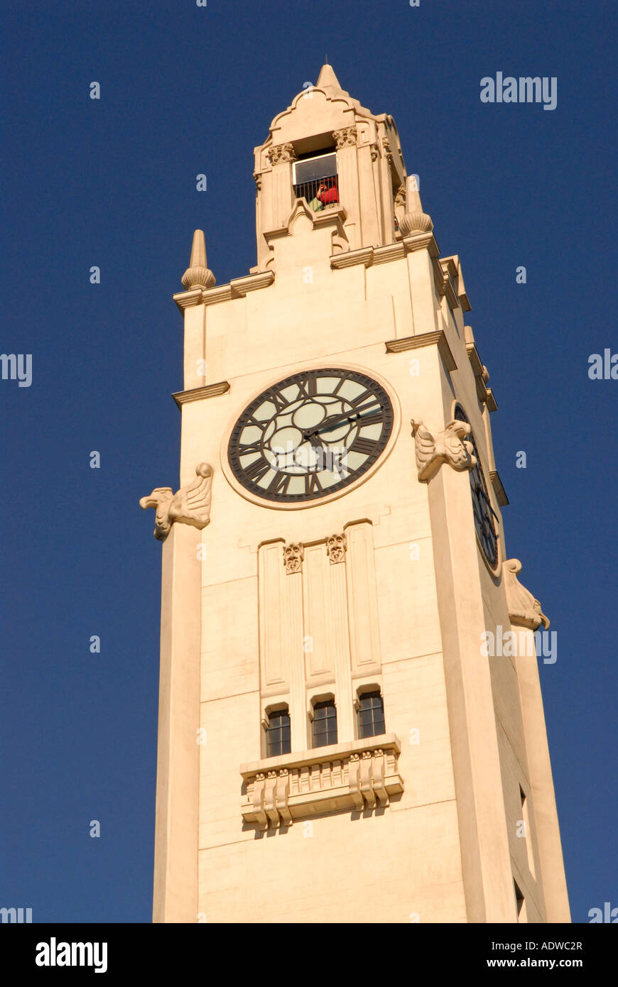 Torre dell Orologio Vecchio Porto di Montreal Québec Canada Foto Stock