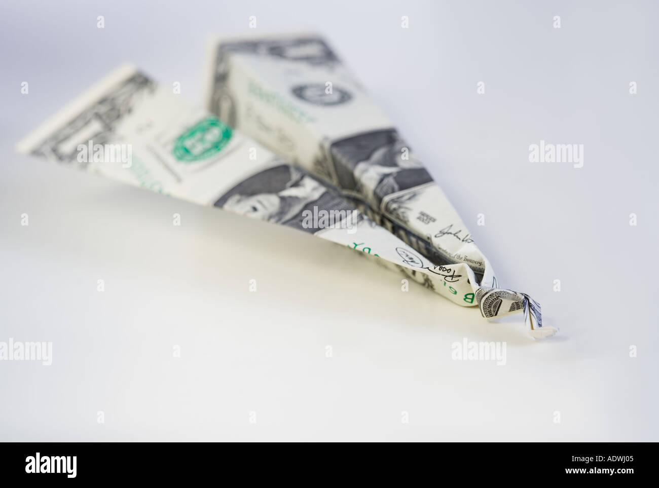 Ancora la vita di aereo realizzato dal dollaro Foto Stock