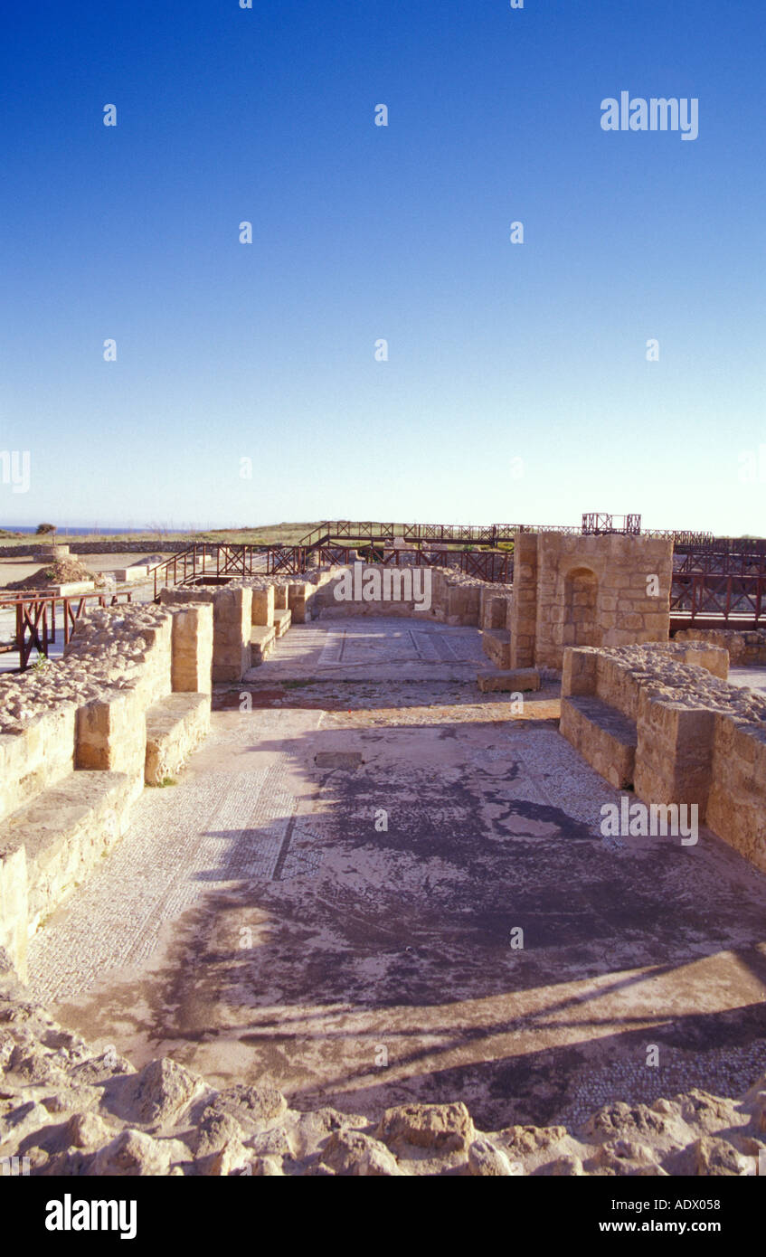 Sito in costruzione della struttura integrata, Cipro Foto Stock