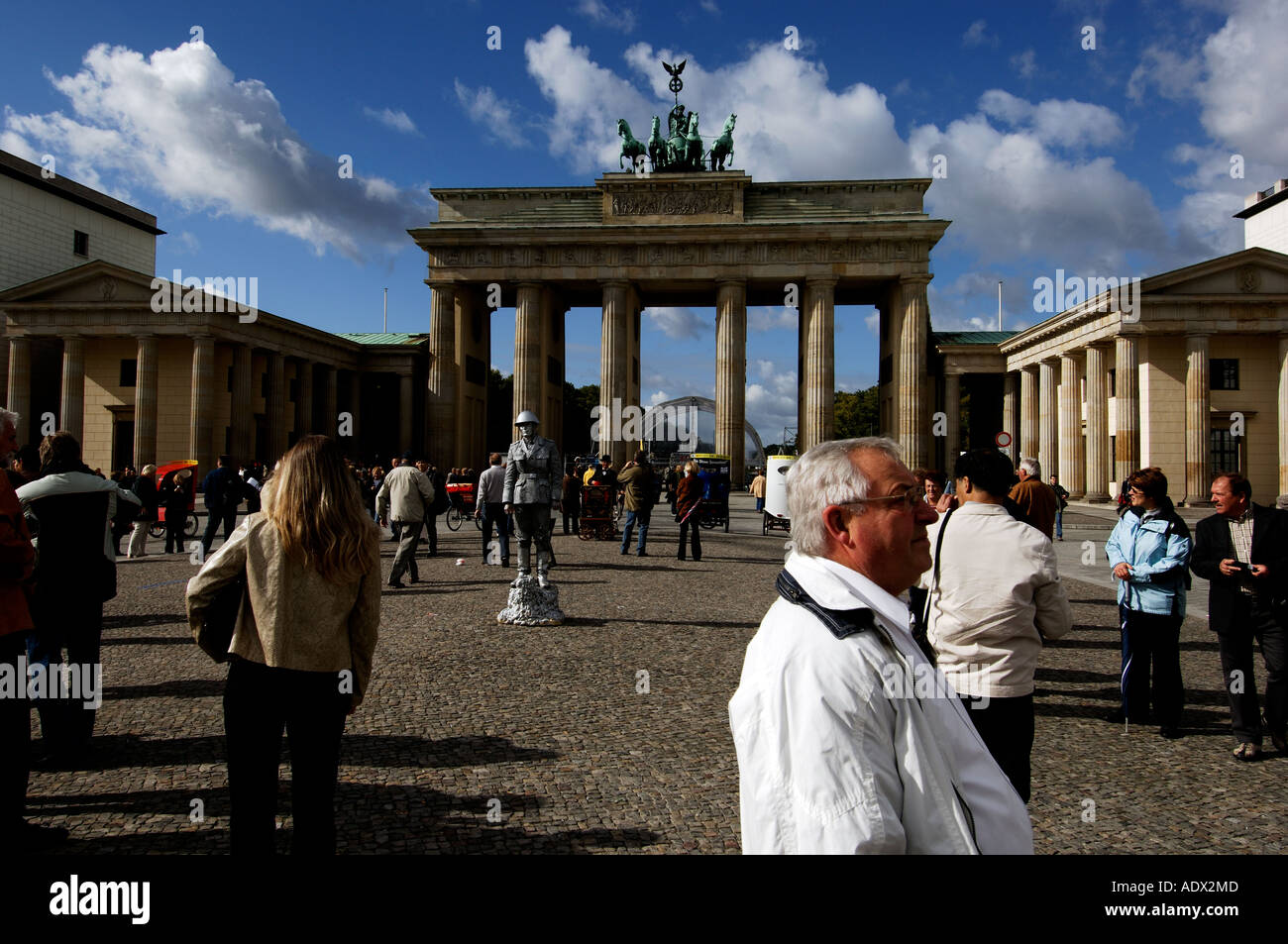 Berlin Brandenburger Tor Foto Stock