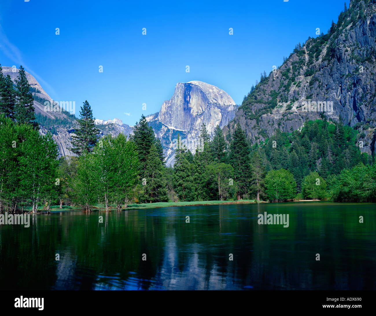 Half Dome in Yosemite National Park California USA estate Foto Stock