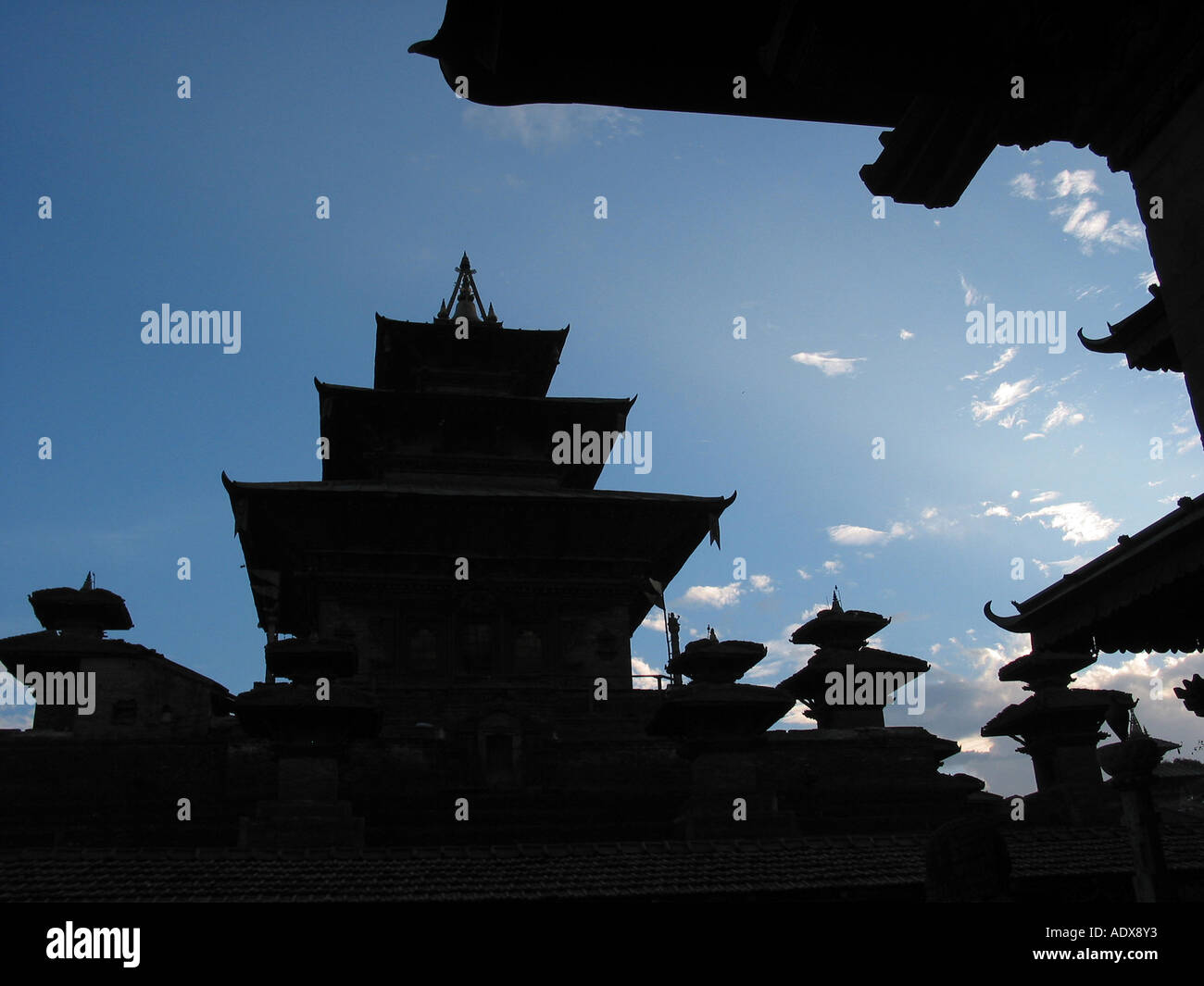 Vecchio Durbar e Basantapur square Katmandu Foto Stock