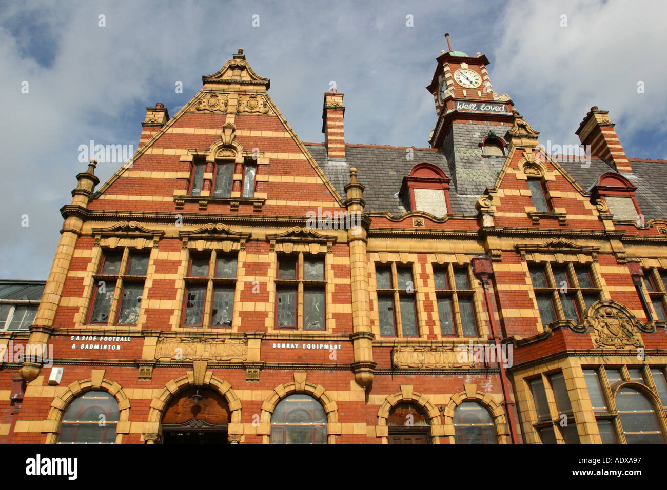 Victoria Terme Hathersage Road Longsight Manchester REGNO UNITO Foto Stock