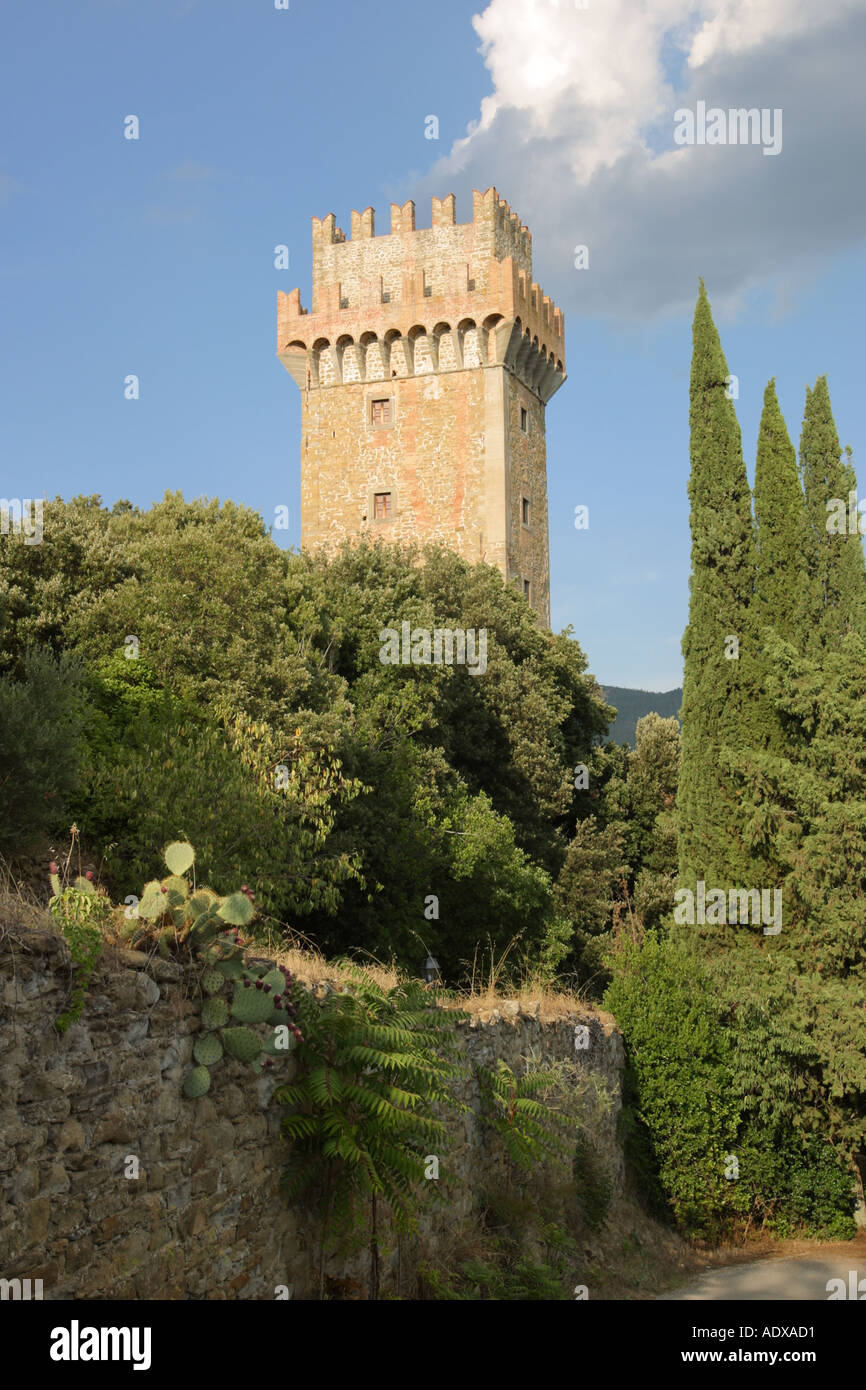 Il Palazzone di Cortona Italia Foto Stock