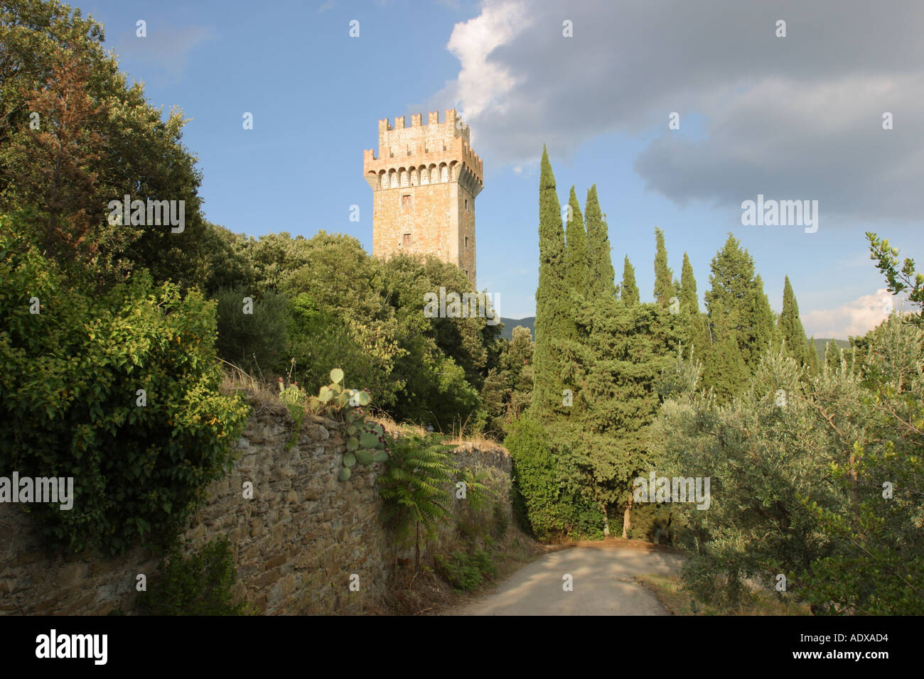 Il Palazzone di Cortona Italia Foto Stock