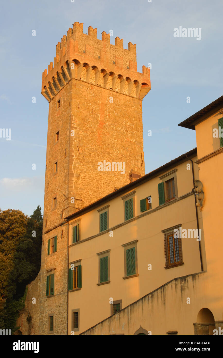 Il Palazzone di Cortona Italia Foto Stock