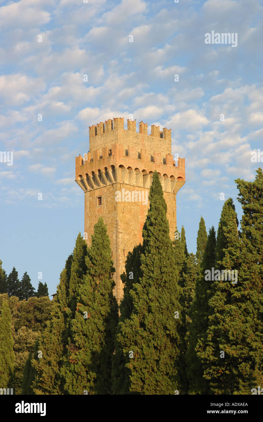 Il Palazzone di Cortona Italia Foto Stock