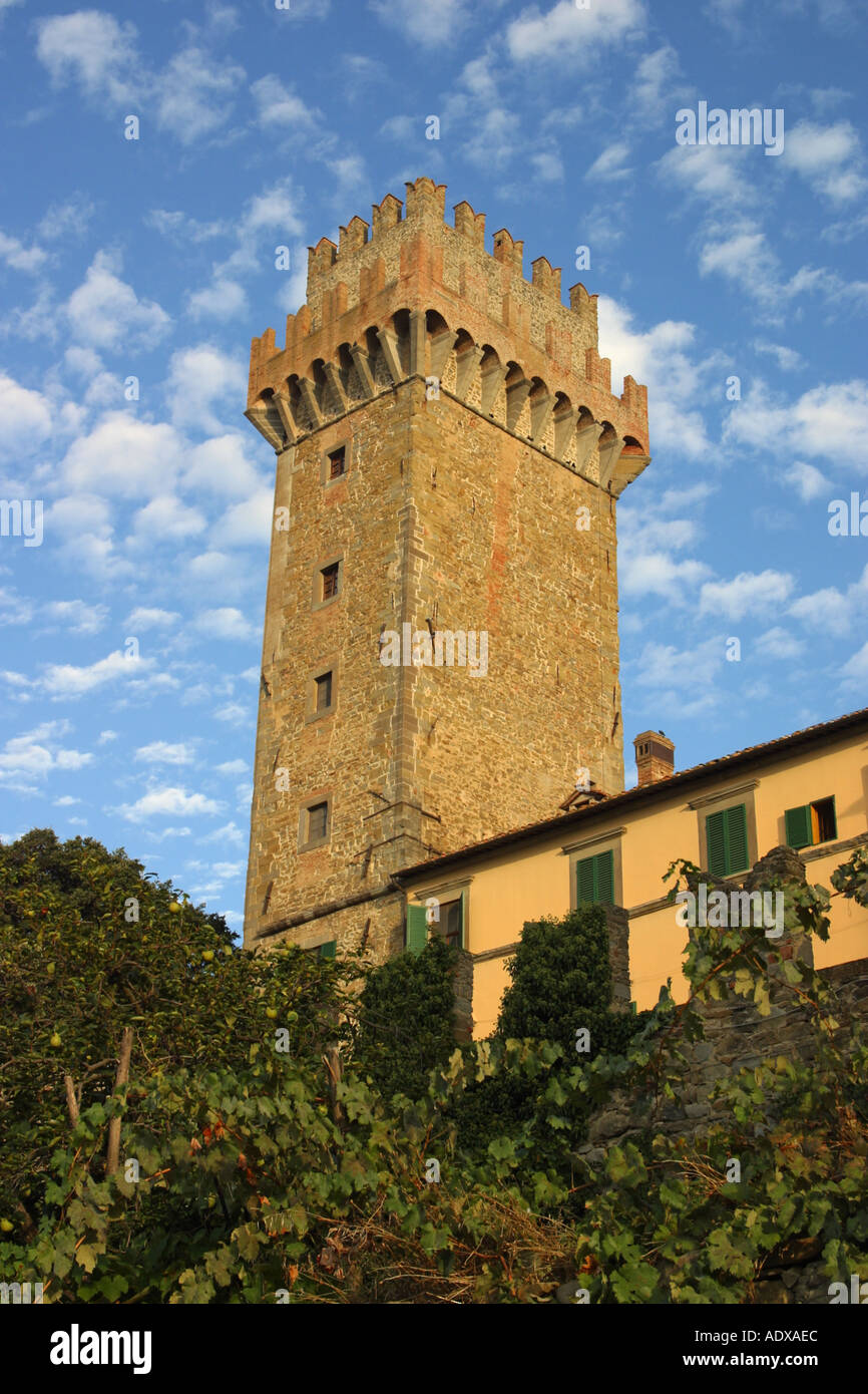 Il Palazzone di Cortona Italia Foto Stock