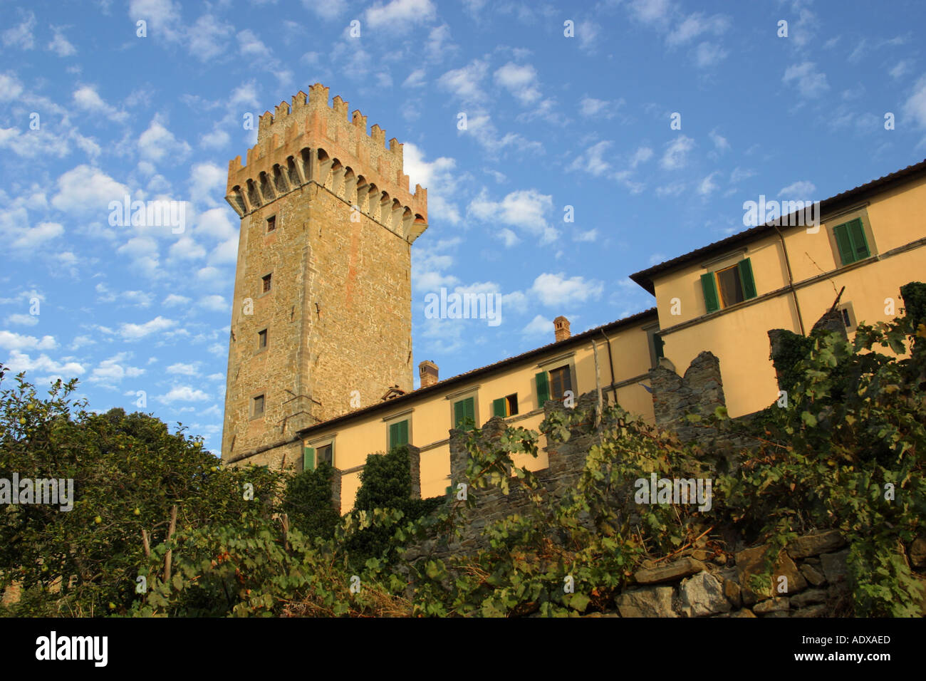 Il Palazzone di Cortona Italia Foto Stock