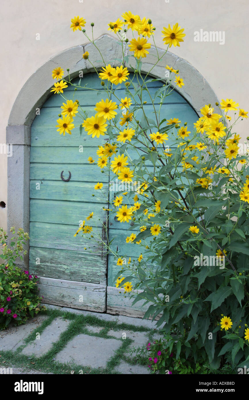 Porta il Palazzone Cortona Italia Foto Stock