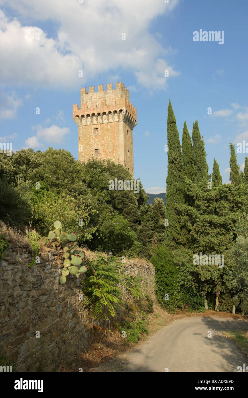 Il Palazzone di Cortona Italia Foto Stock