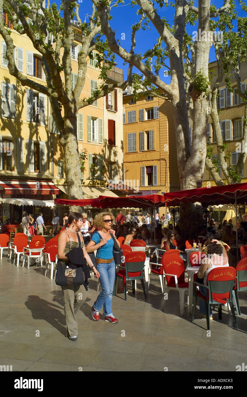 Luogo di Richelmi in Aix en Provence Francia Foto Stock