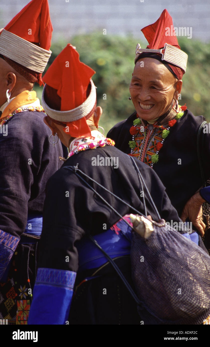 Hong Tou Yao in Yunnan Foto Stock