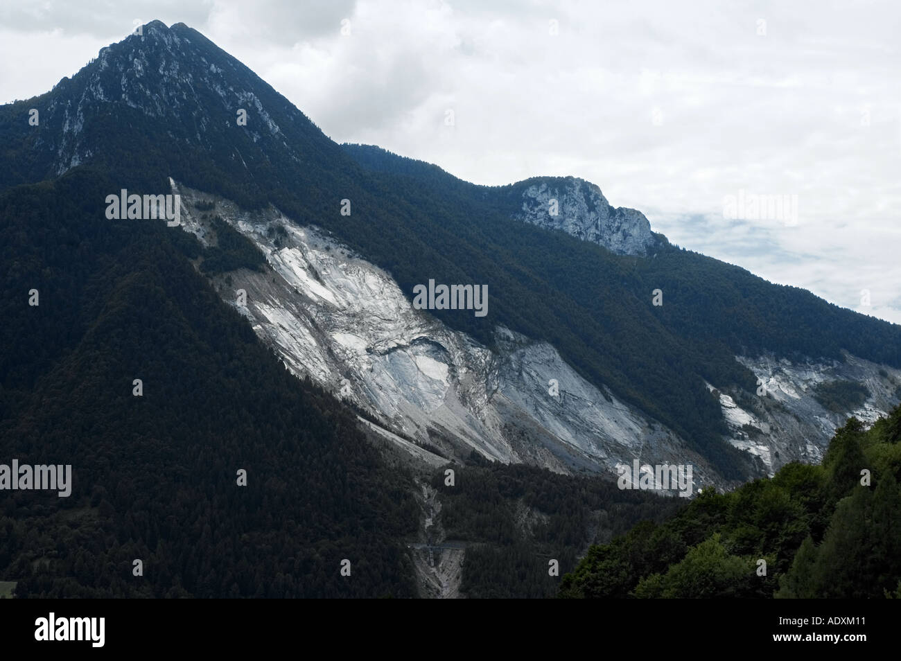 Erosione Del Suolo In Montagna Regione Del Friuli Venezia