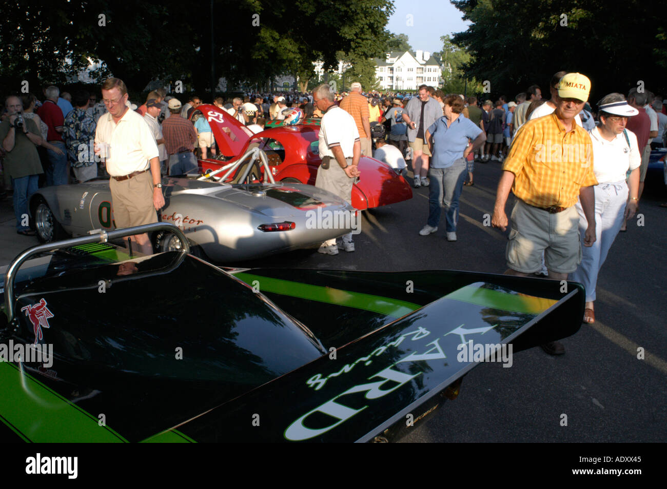 Race Car concours a Brian Redman International Challenge in Elkhart Lake Wisconsin 2005 Foto Stock
