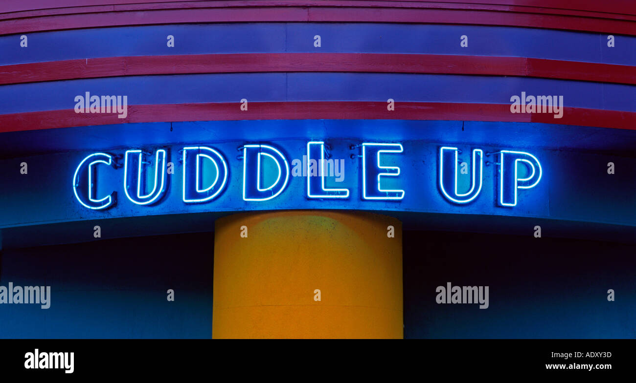 Lasciatevi coccolare Foto Stock