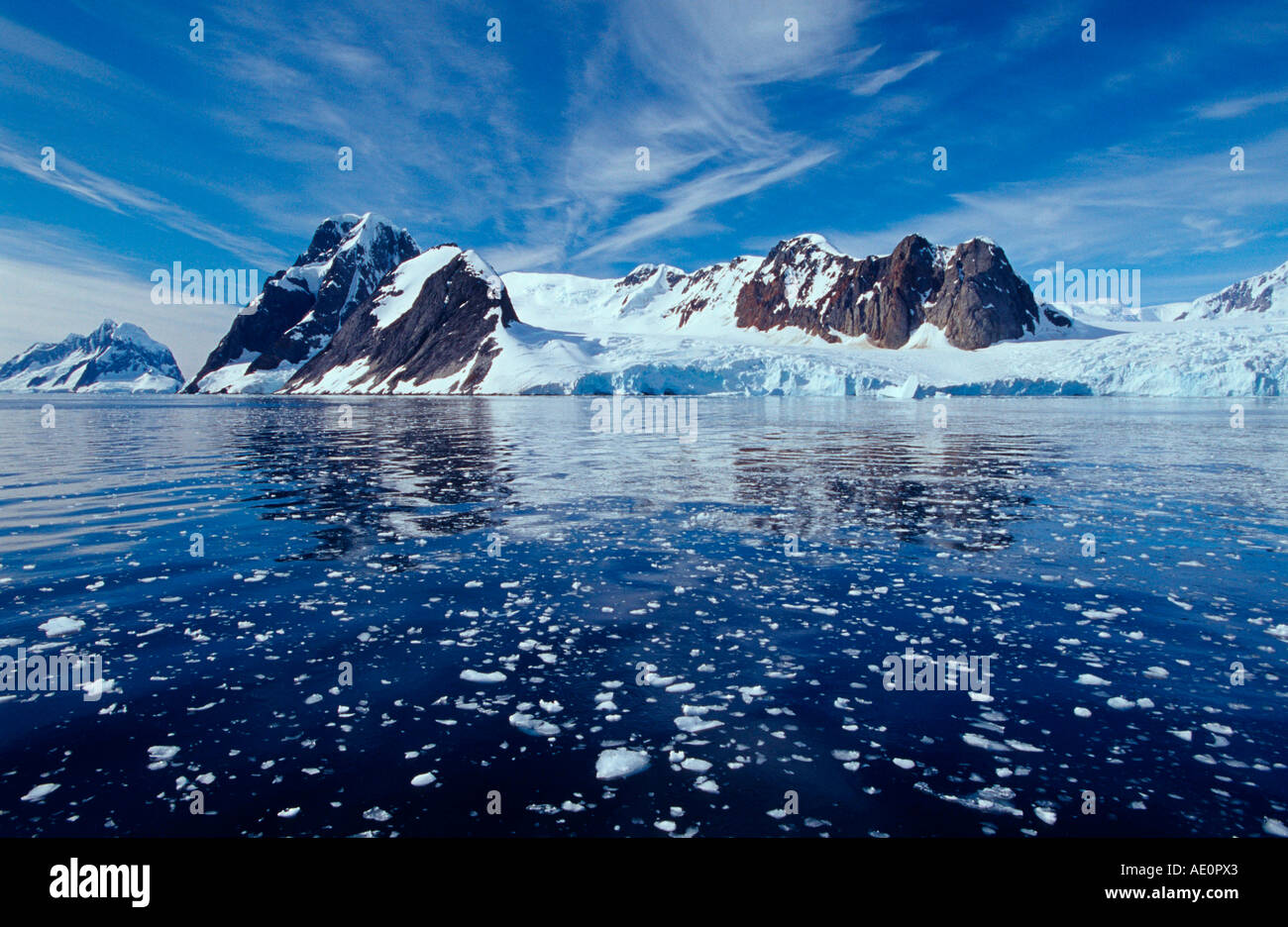 Paesaggio antartide Foto Stock