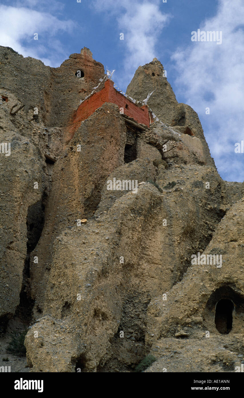 Il Nepal Mustang Lori Gompa Foto Stock