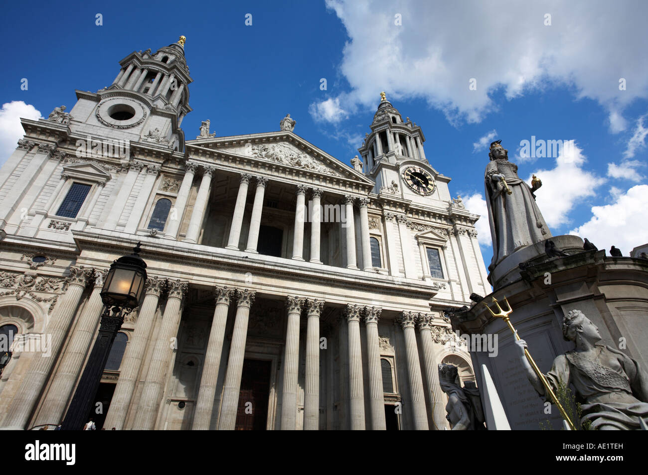 La Cattedrale di St Paul London Inghilterra England Foto Stock