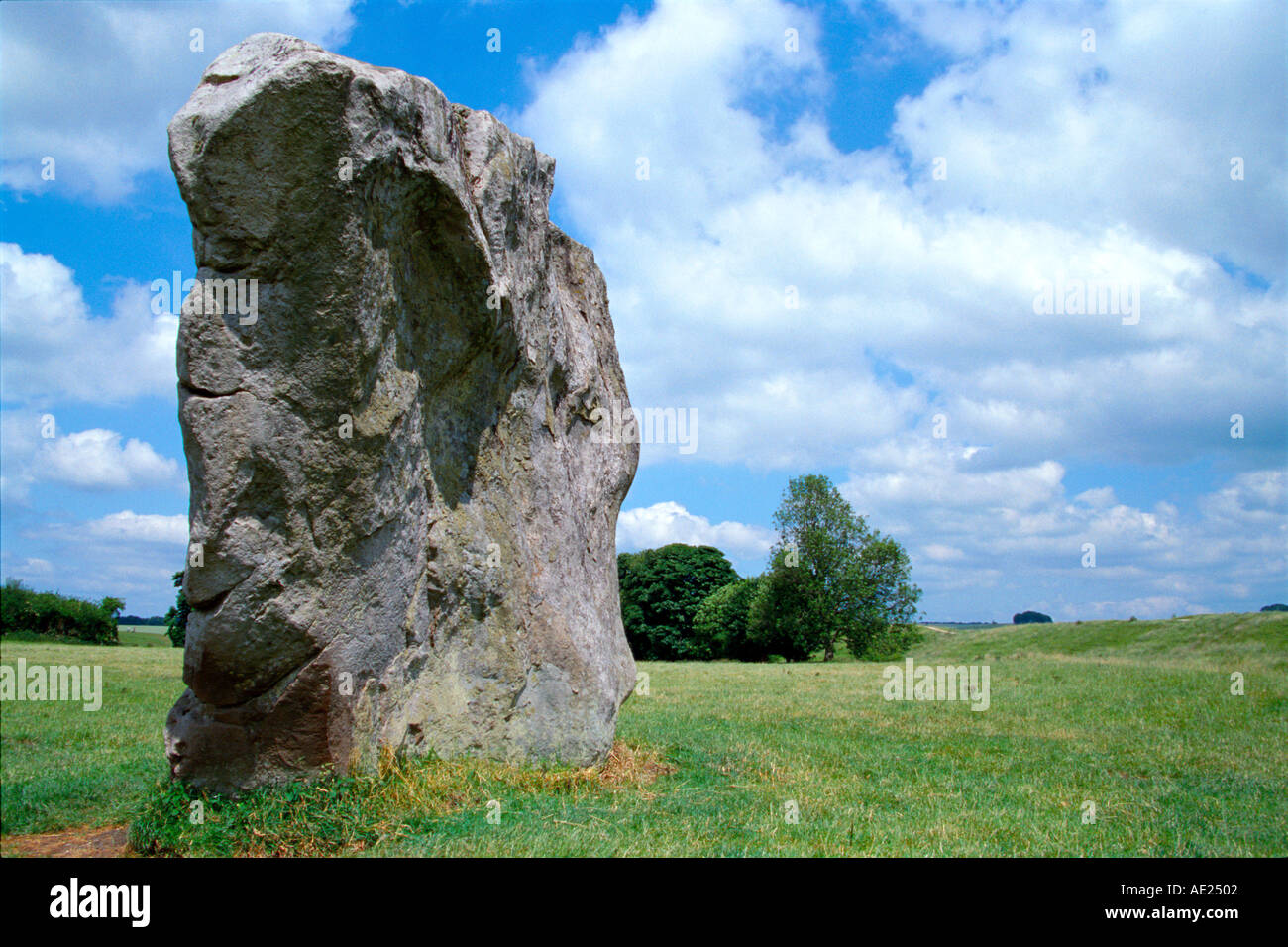 Pietre permanente di Avebury Foto Stock