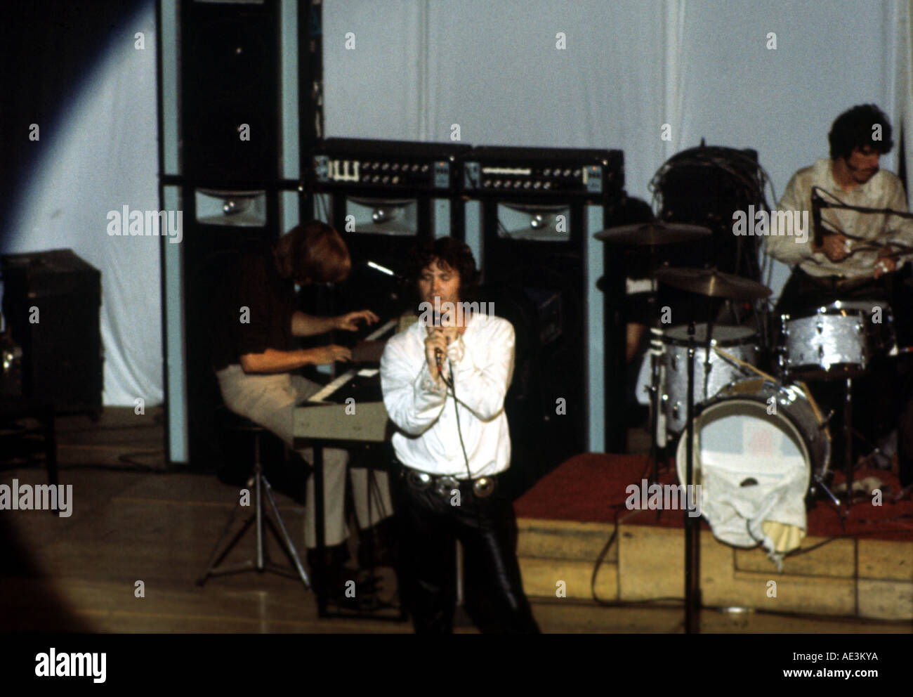 Le porte di noi del gruppo rock con Jim Morrison circa 1968 Foto Stock