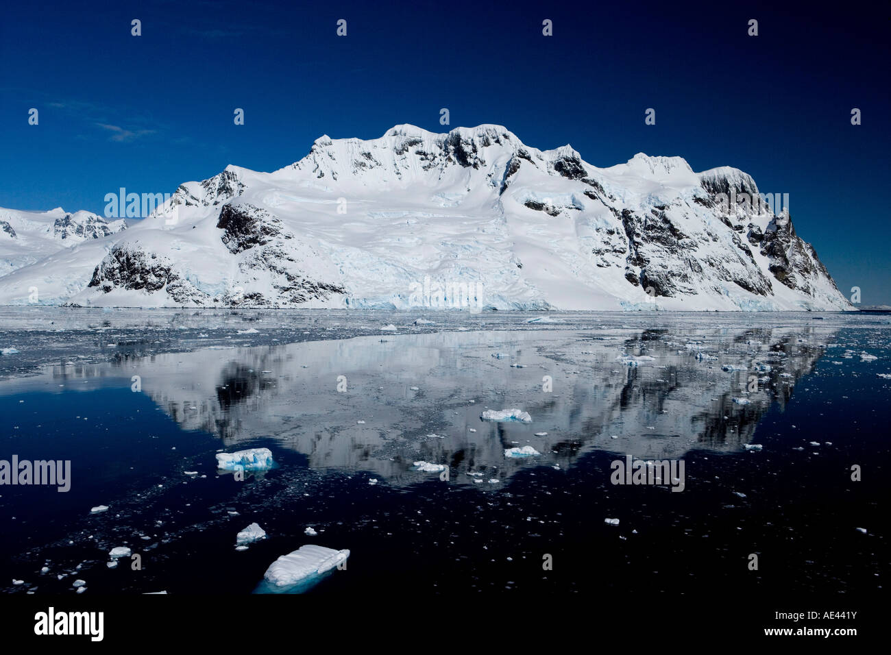 Lemaire Channel, Mare di Weddell, Penisola Antartica, Antartide, regioni polari Foto Stock
