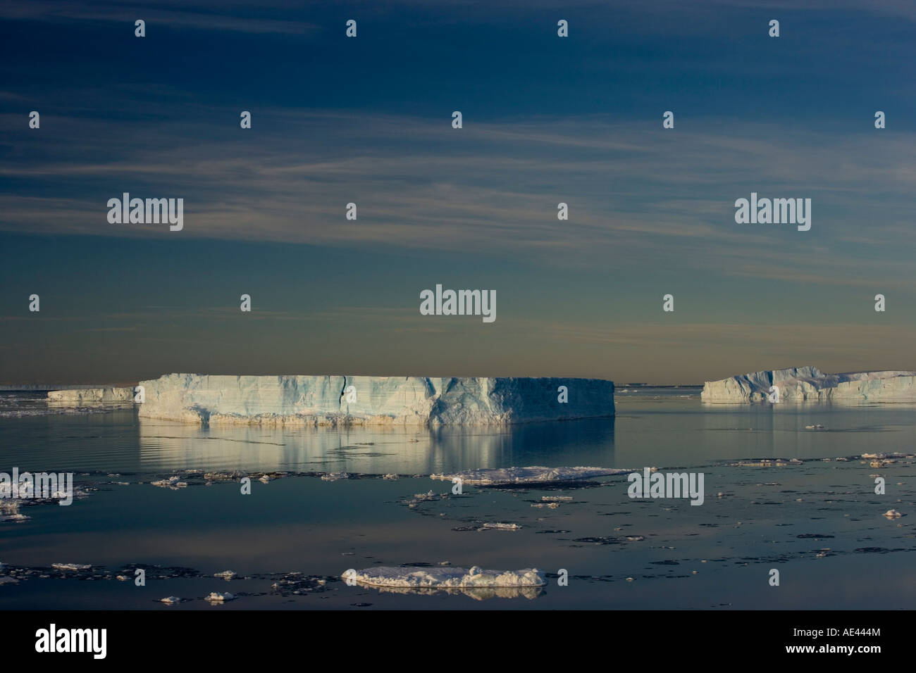 Iceberg, Mare di Weddell, Penisola Antartica, Antartide, regioni polari Foto Stock
