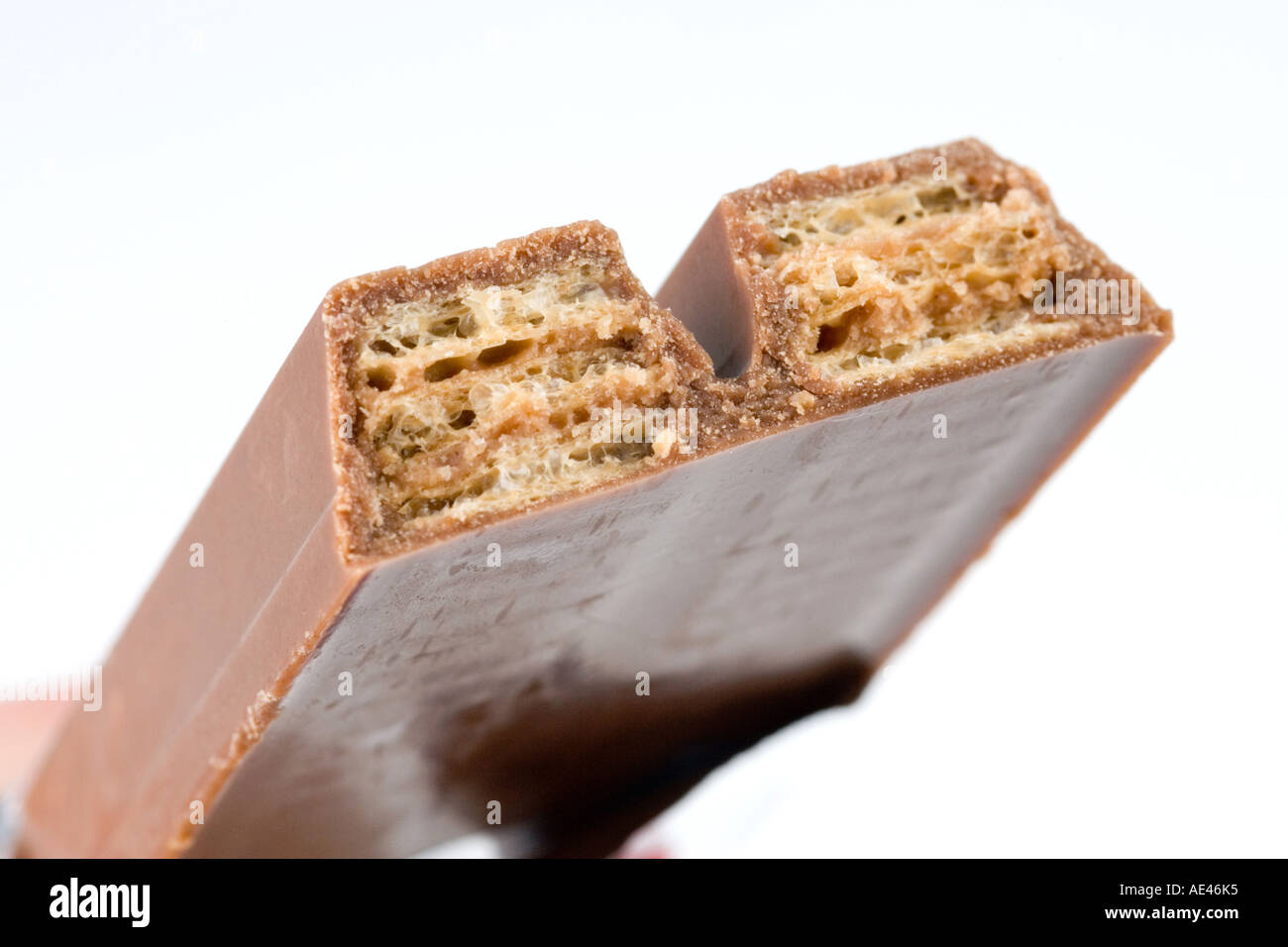 Kitkat barra di cioccolato Foto Stock