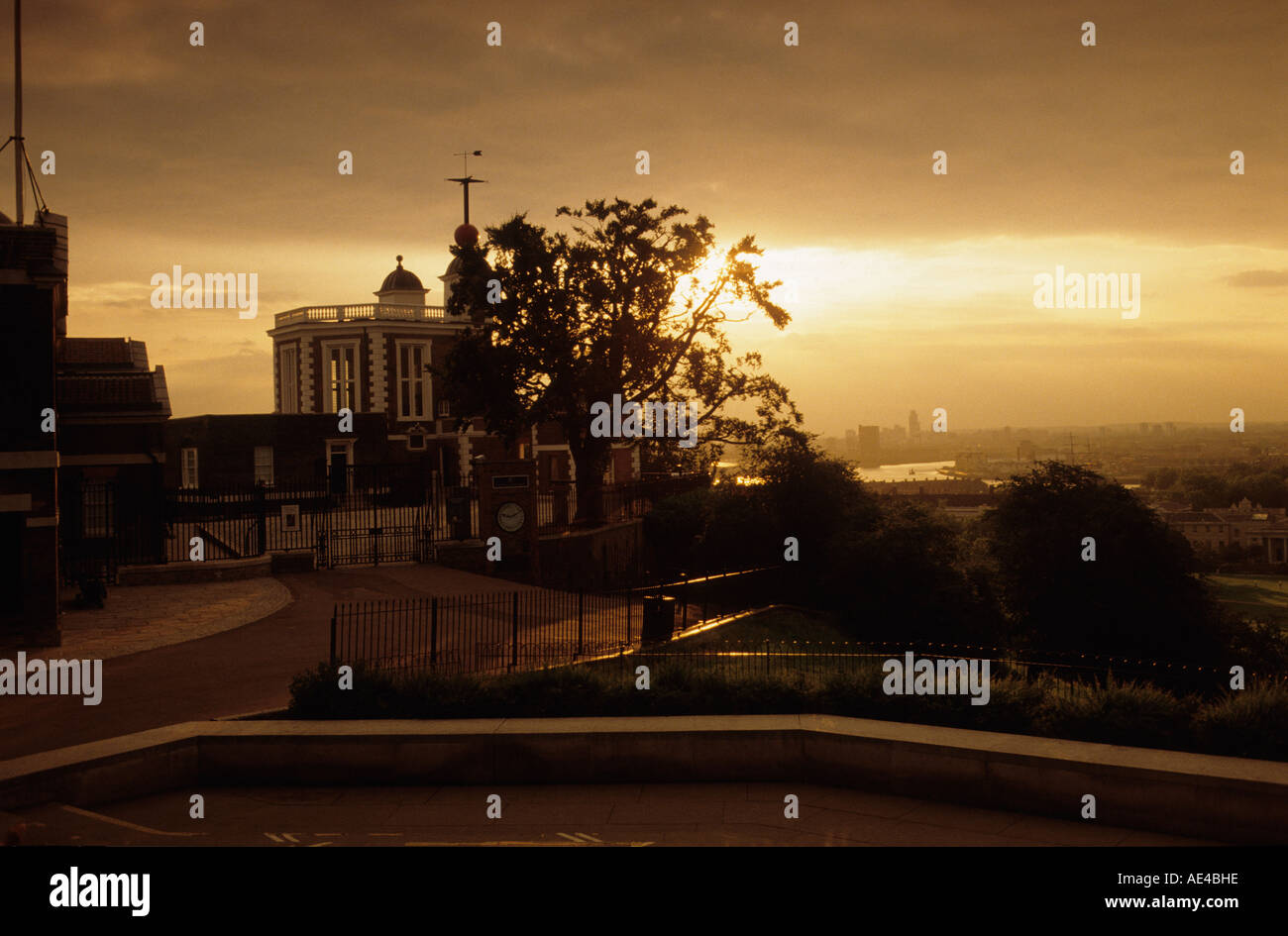 Il Royal obsevatory Greenwich Foto Stock