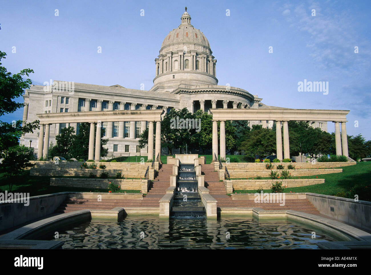 Missouri State Capitol, Jefferson City, Missouri, Stati Uniti d'America, America del Nord Foto Stock