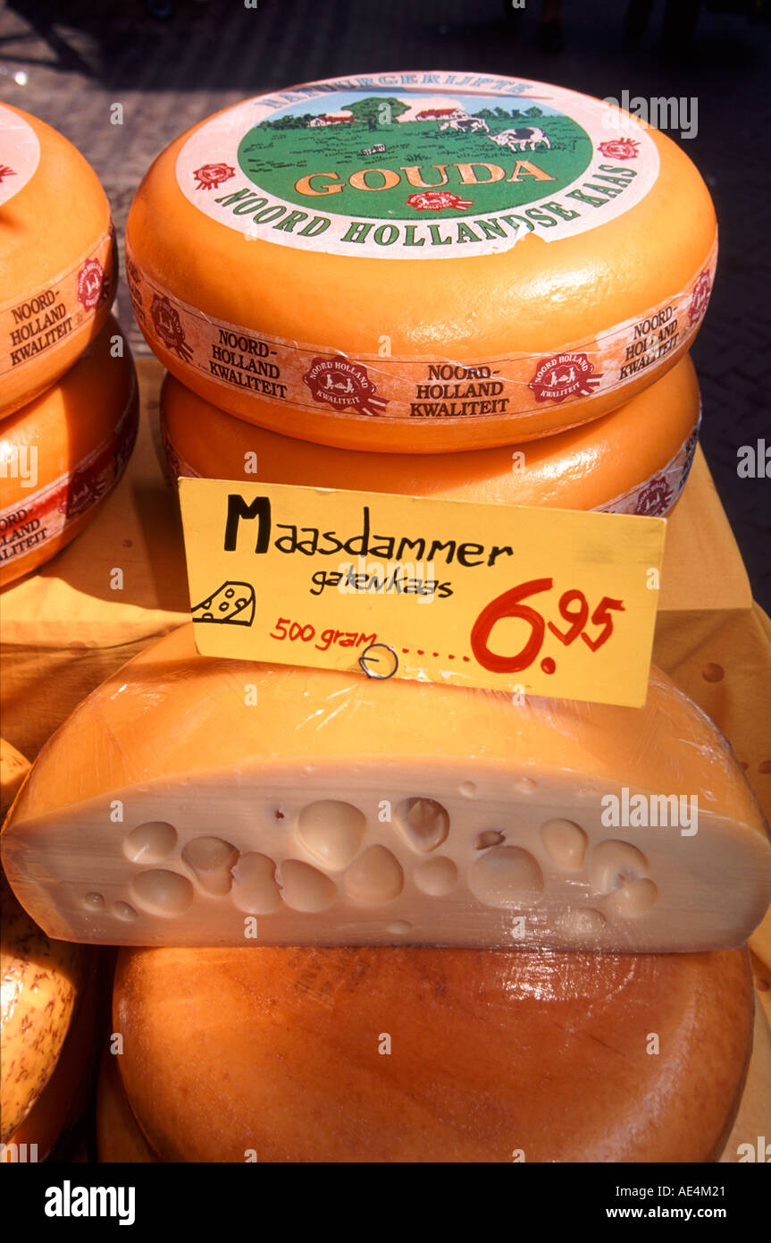 Paesi Bassi Delft formaggio Foto Stock